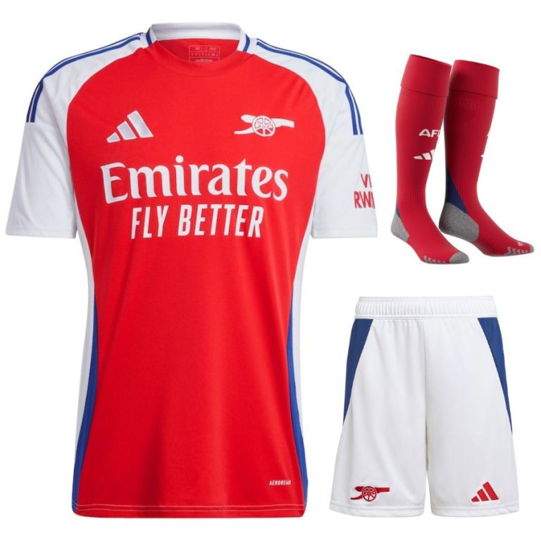 MAILLOT KIT ENFANT ARSENAL DOMICILE  2024/25 - ALLMAILLOT.com  