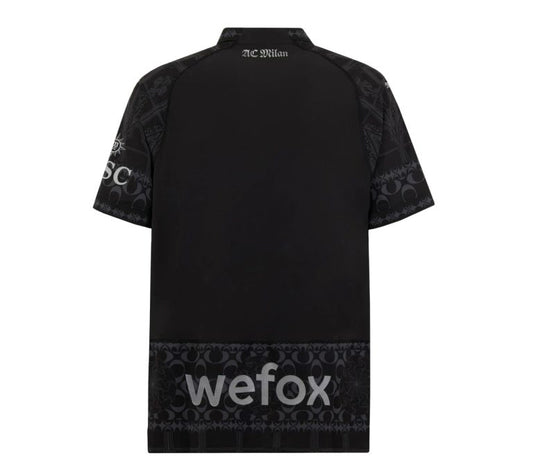 MAILLOT AC MILAN FOURTH X PLEASURES BLACK 2023