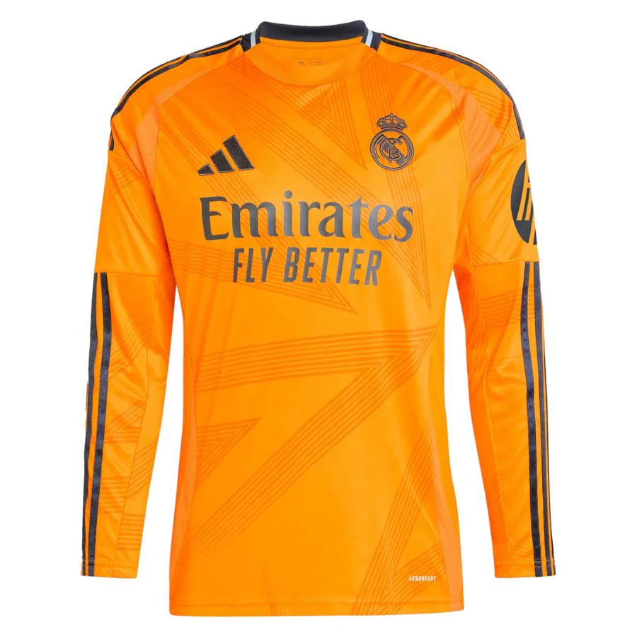 MAILLOT REAL MADRID EXTERIEUR MANCHES LONGUES 2024/25