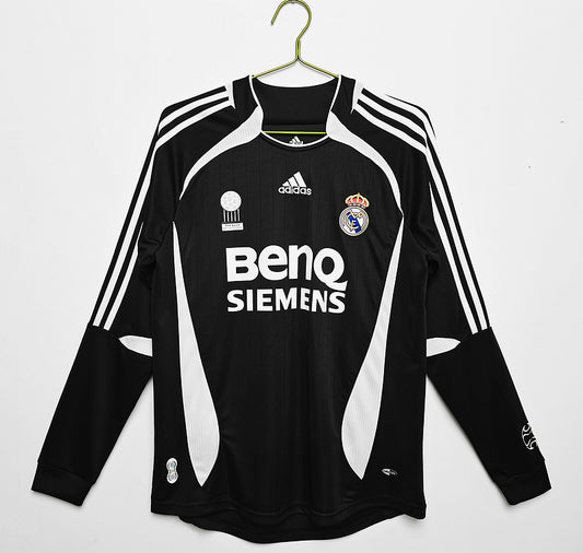 MAILLOT REAL MADRID THIRD MANCHES LONGUES 2006/07