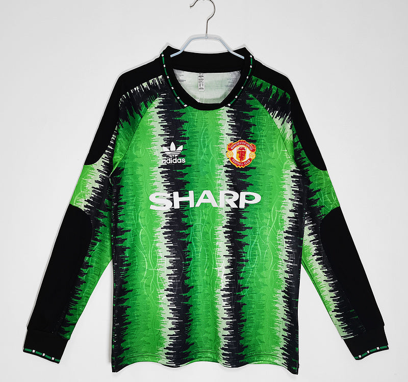 Maillot Manchester United Goal Keeper Long Sleeve 1990/91