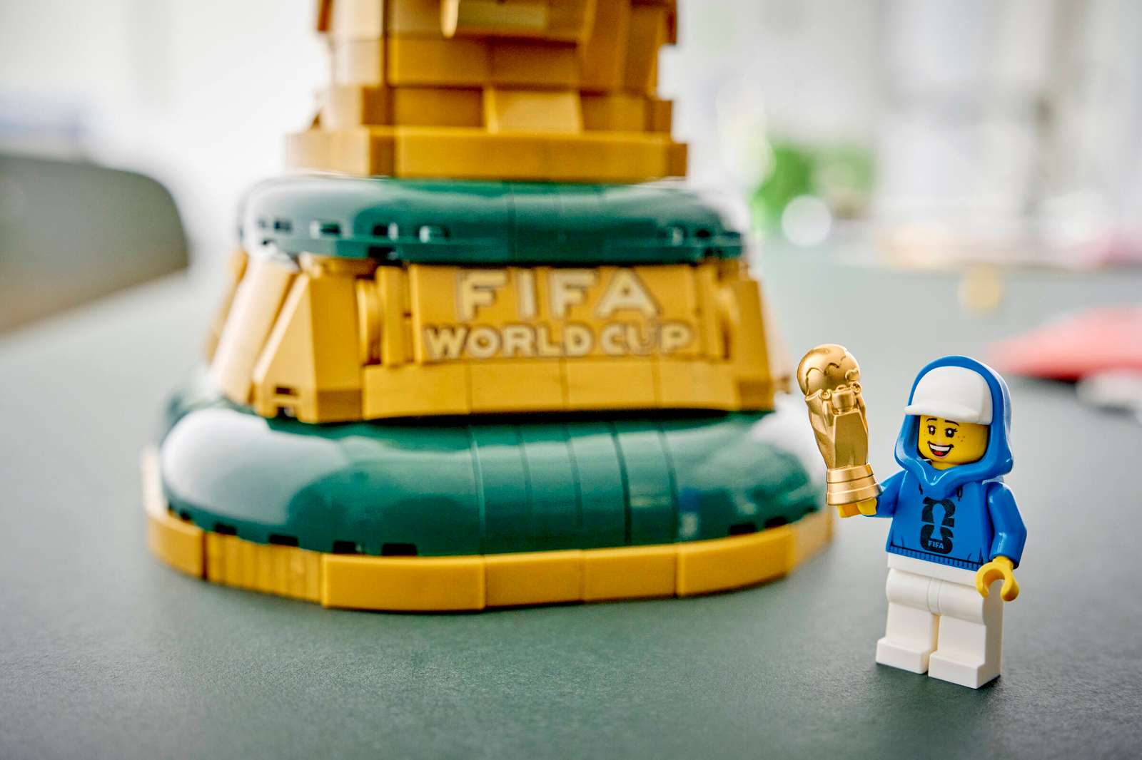 Trophée Coupe du Monde 2026 Style Briques – Set à Construire