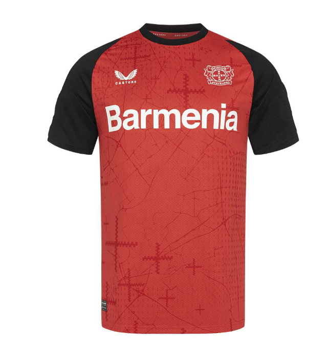 MAILLOT BAYER LEVERKUSEN EXTERIEUR 2024/25 - ALLMAILLOT.com  