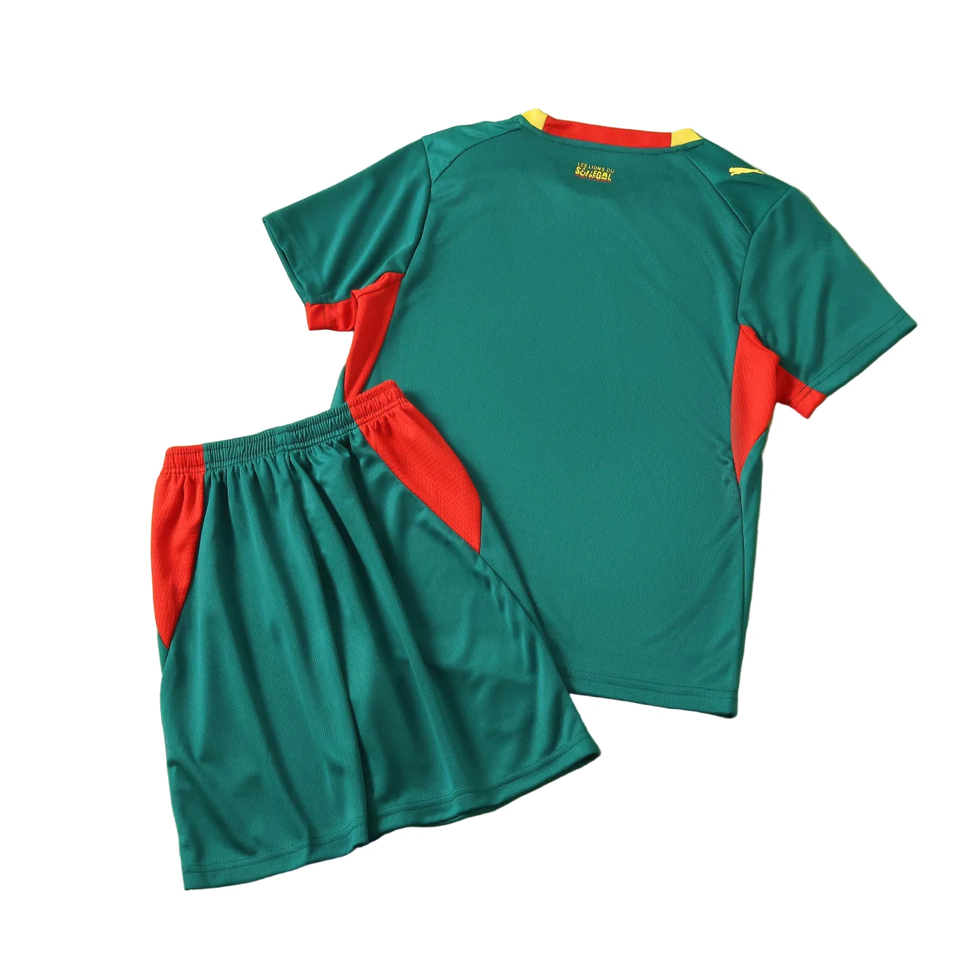 Kit Enfant Sénégal 2 Étoiles Extérieur Coupe du Monde 2026
