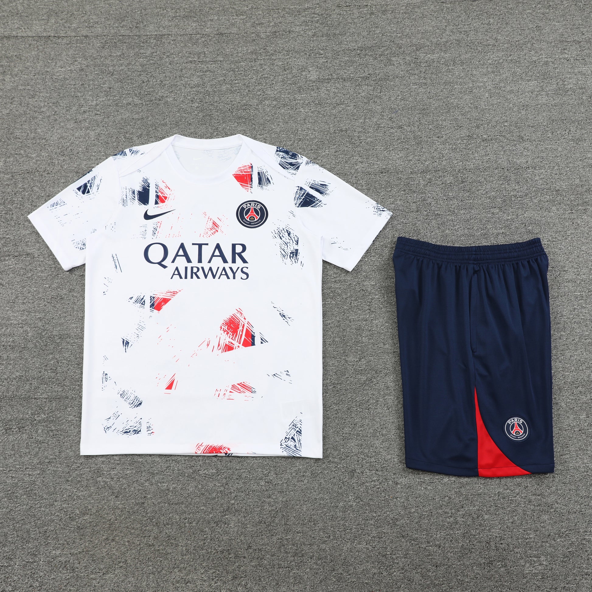 ENSEMBLE PSG EXTERIEUR PRE MATCH  2024/25 - ALLMAILLOT.com  