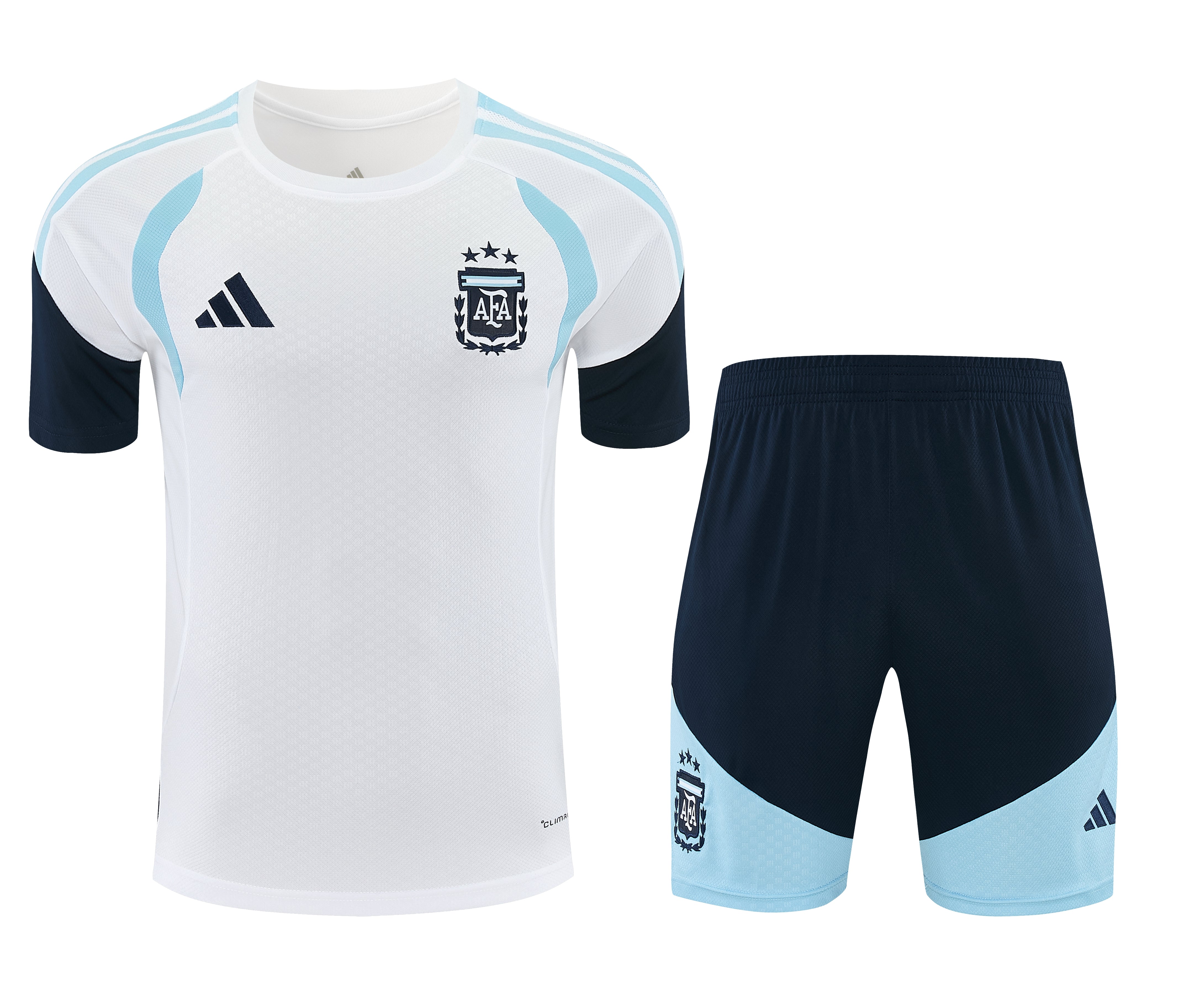 Ensemble Argentine Pre-Match 2026 Blanc