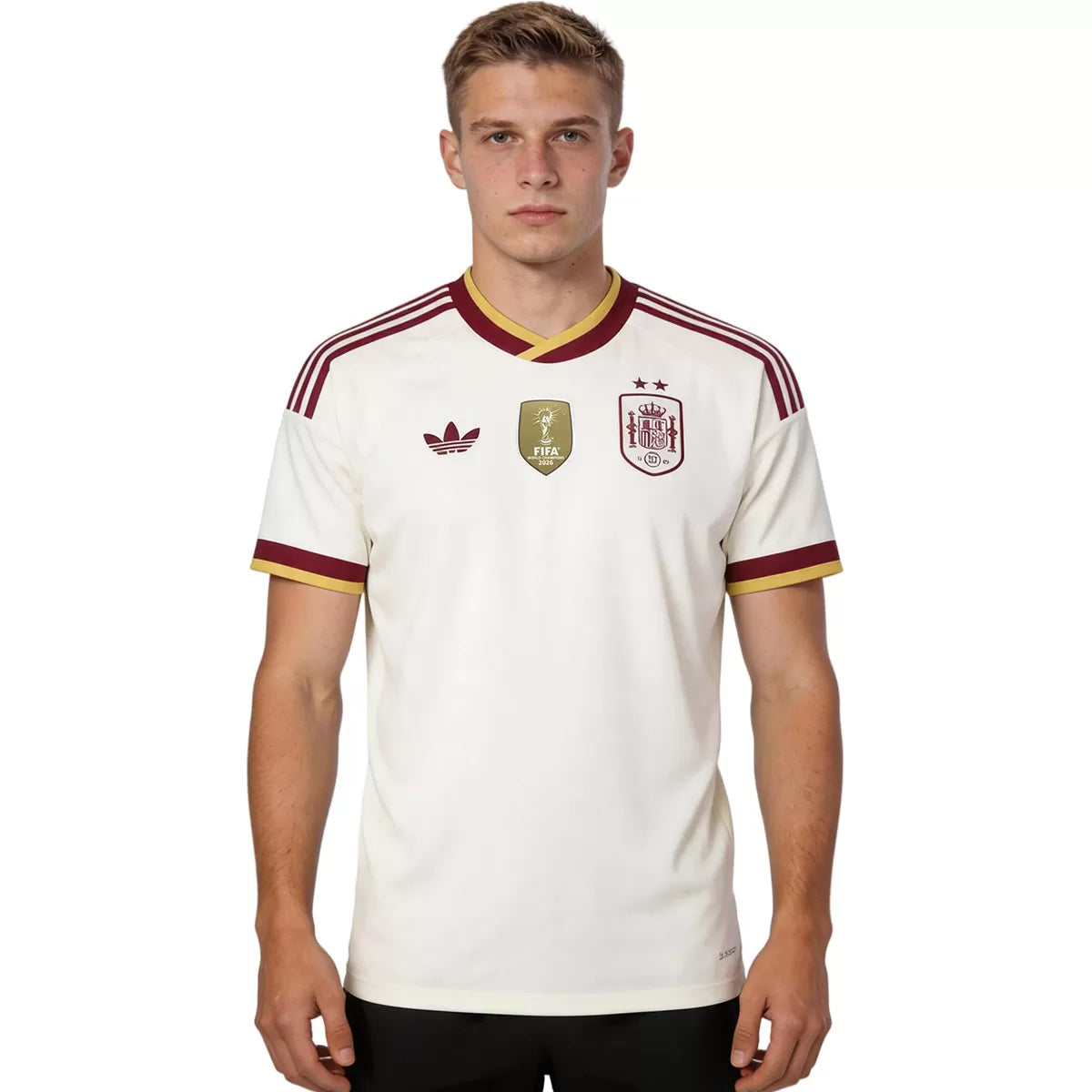 Maillot Espagne Extérieur 2 Étoiles Vainqueur Coupe du Monde 2026