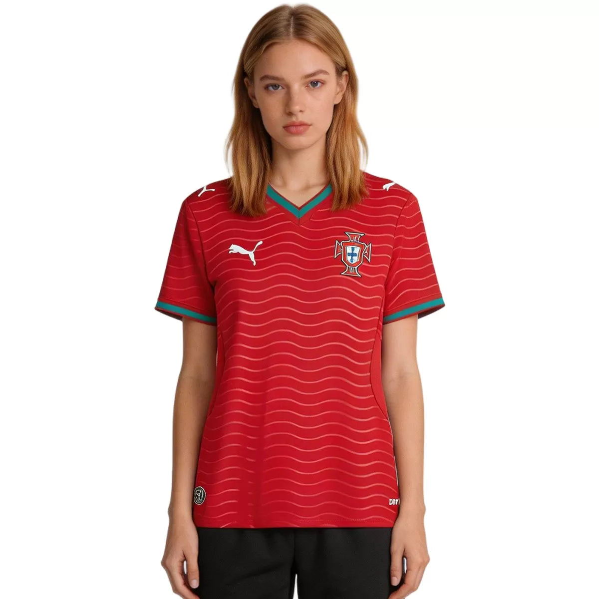 Maillot Portugal Domicile Coupe du monde 2026 Femme