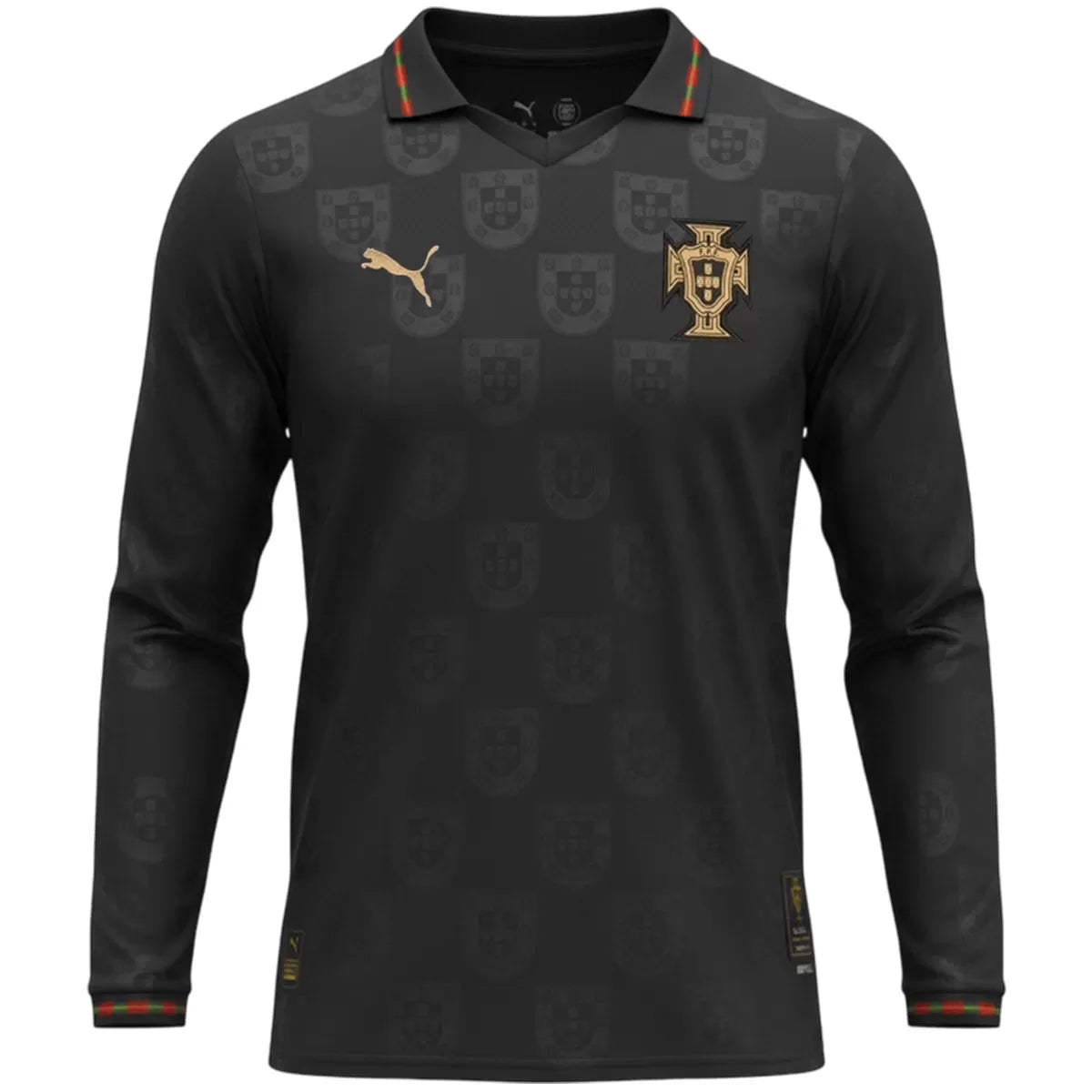 Maillot Portugal "Black panther" Spécial Edition 2026 Manches Longues