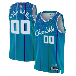 Charlotte Hornets Swingman City Edition Custom Nba Jersey