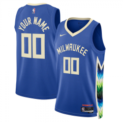 Milwaukee Bucks Customizable Swingman Jersey