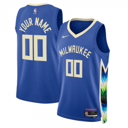Maillot Milwaukee Bucks Swingman Personnalisable