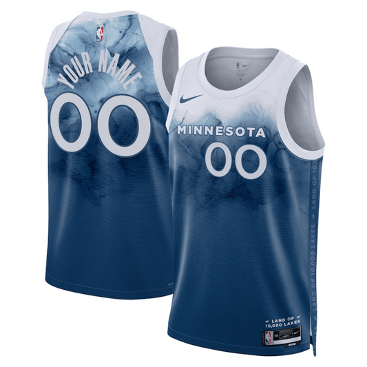 Minnesota Timberwolves Statement Edition Swingman Customizable Jersey