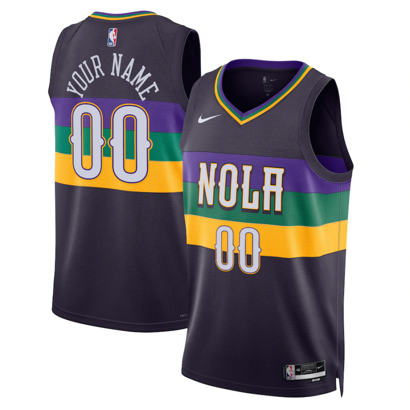 Maillot New Orleans Pelicans City Edition Swingman Personnalisable