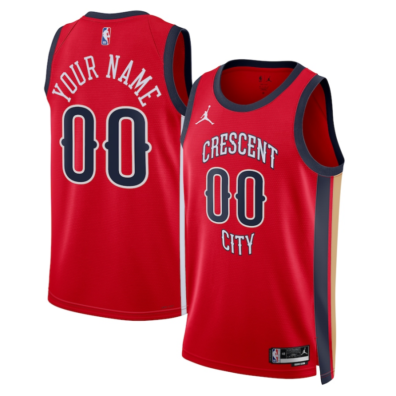 New Orleans Pelicans Statement Edition Swingman Customizable Jersey