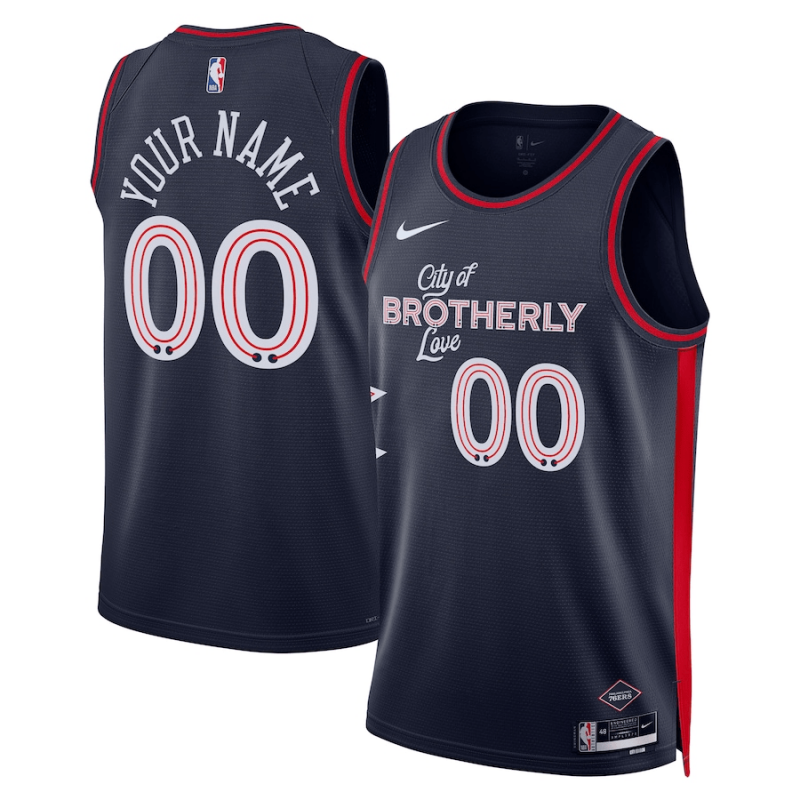 Maillot Philadelphia 76ers Swingman Personnalisable