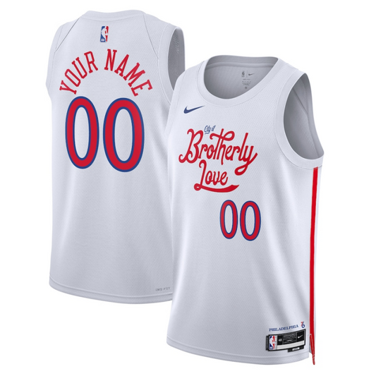 Philadelphia 76ers Swingman Customizable Jersey