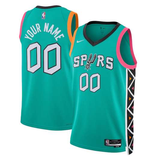 San Antonio Spurs Swingman City Edition Custom NBA Jersey