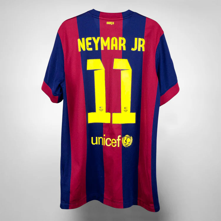 MAILLOT FC BARCELONE 2014/15 NEYMAR JR 11 - ALLMAILLOT.com  